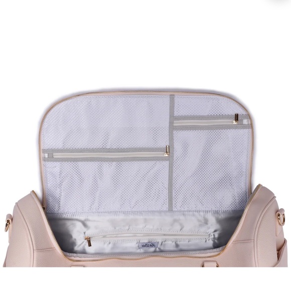 Luli Bebé Monaco Travel Bag | Pastel Pink - Picture 2 of 10